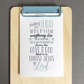 Nothing Can Separate Us A6 Greeting Card