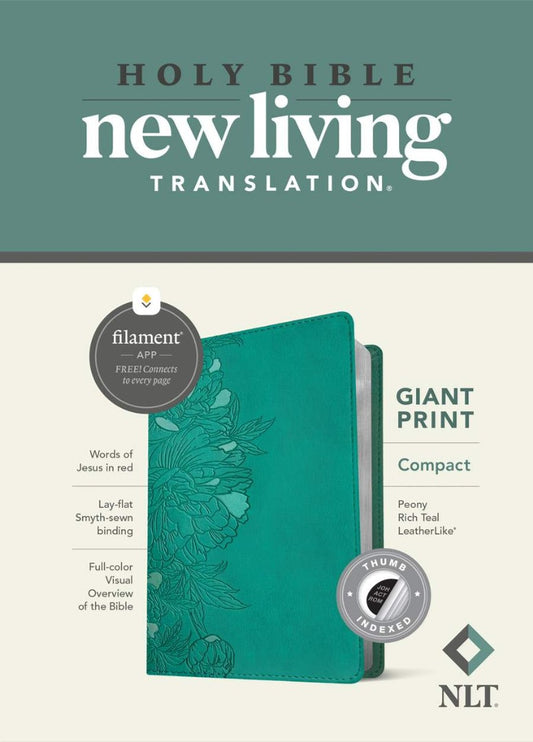 NLT Compact Giant Print Bible, Filament Enabled Edition
