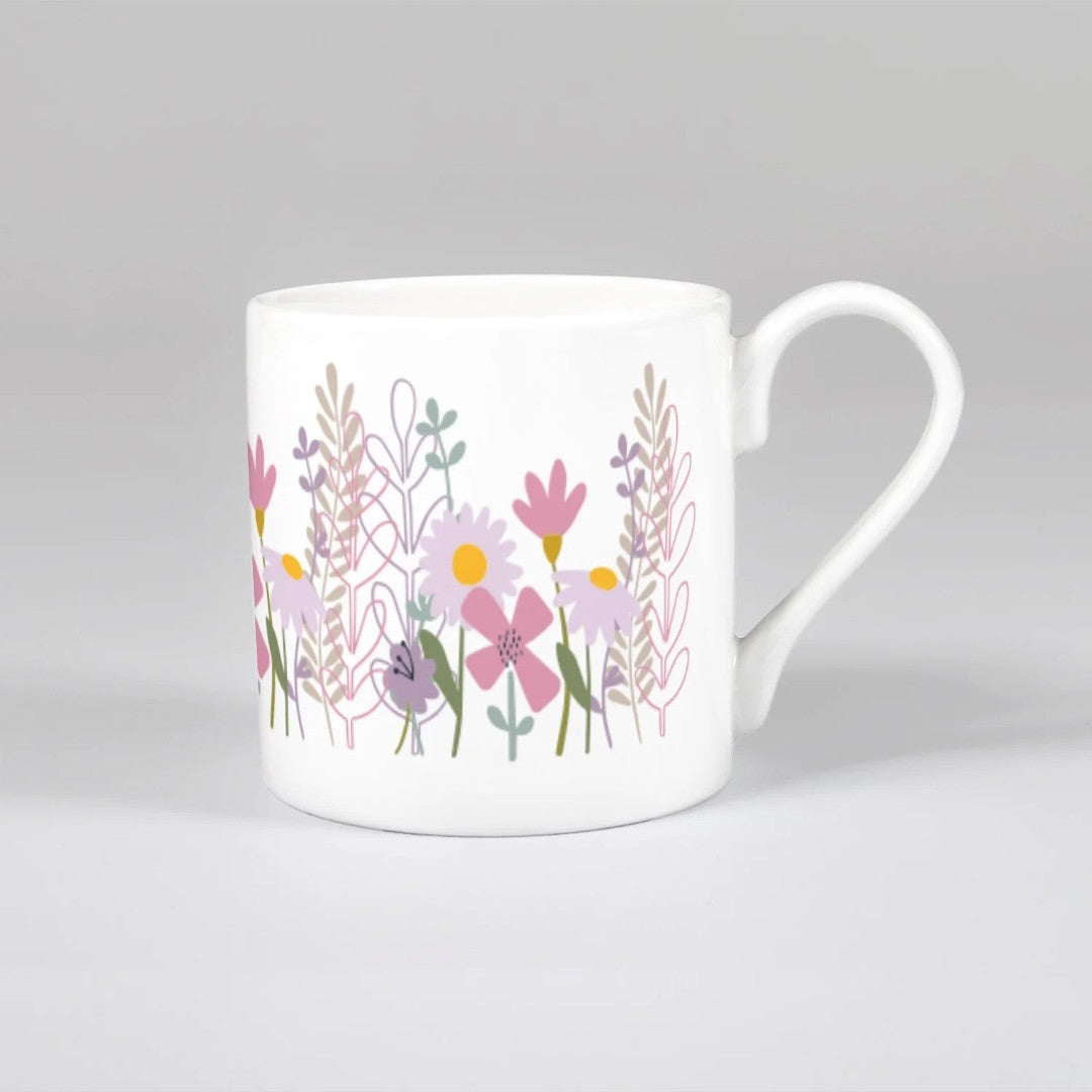 'God Created' (Wild Meadow) Bone China Mug