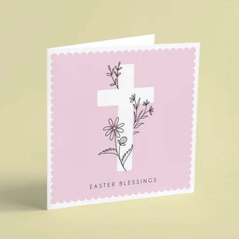 Easter Blessings Card & Envelope