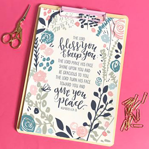 'The Lord Bless You' by Emily Burger - A5 Print