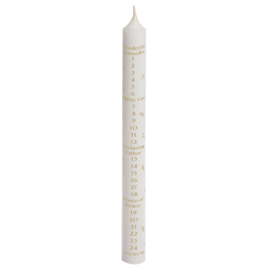 Names of Jesus Advent Candle - Isaiah 9:6