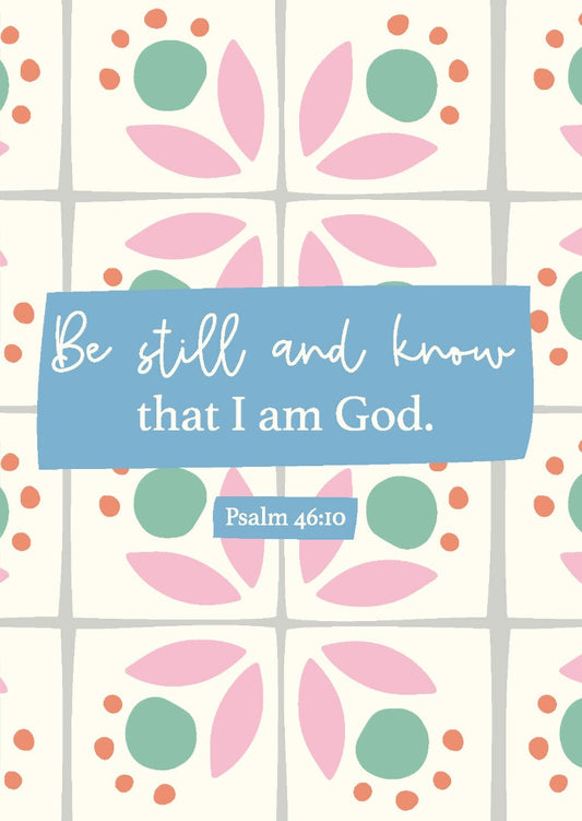 Be Still Postcard - Pack Of 12