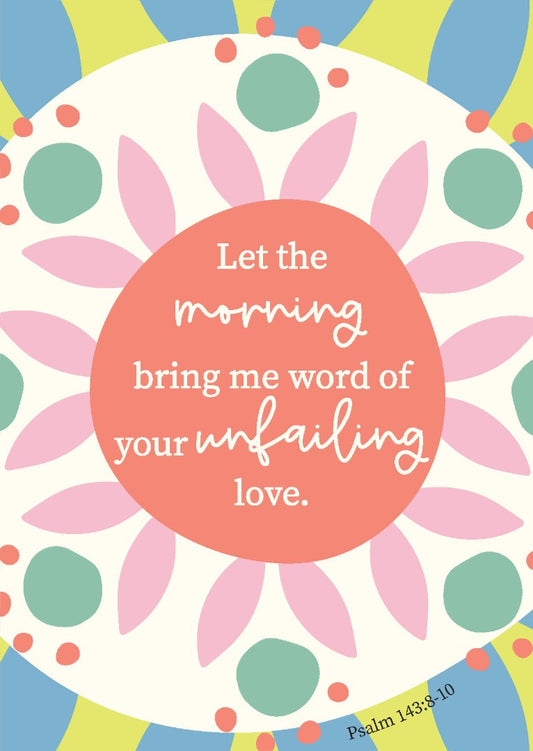 Let The Morning Postcard - Pack Of 12