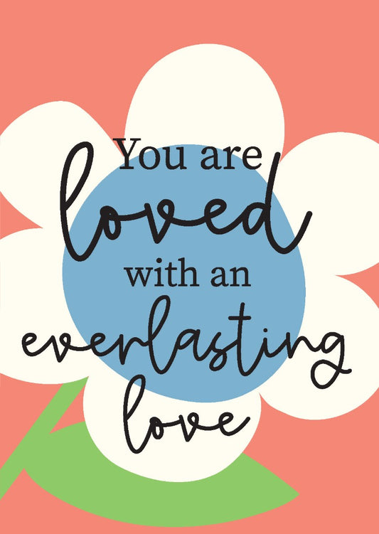 You Are Loved Postcard - Pack Of 12