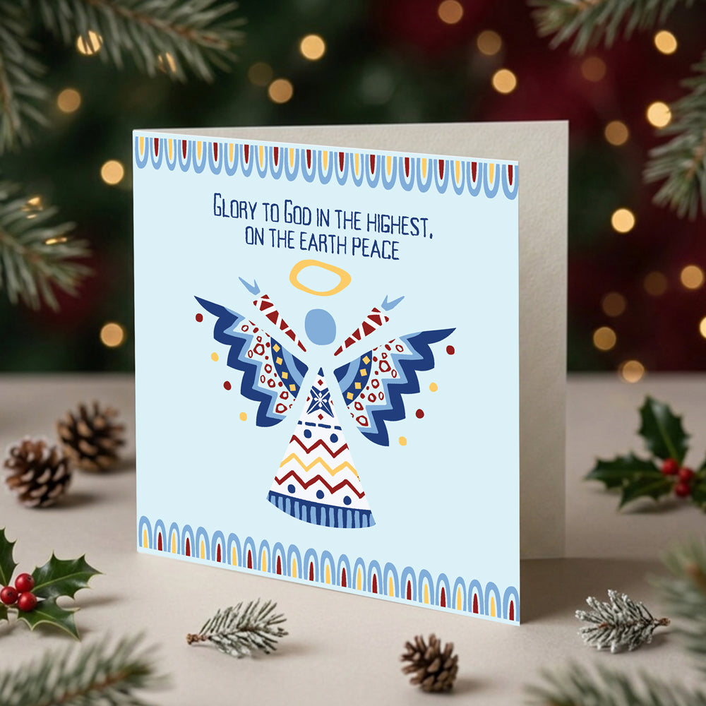 Glory to God Angel Christmas Cards (pack of 10)