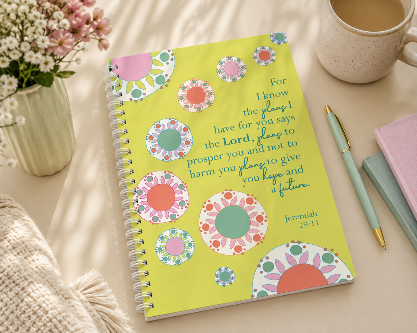 For I Know (Colour Bust) A5 Notebook