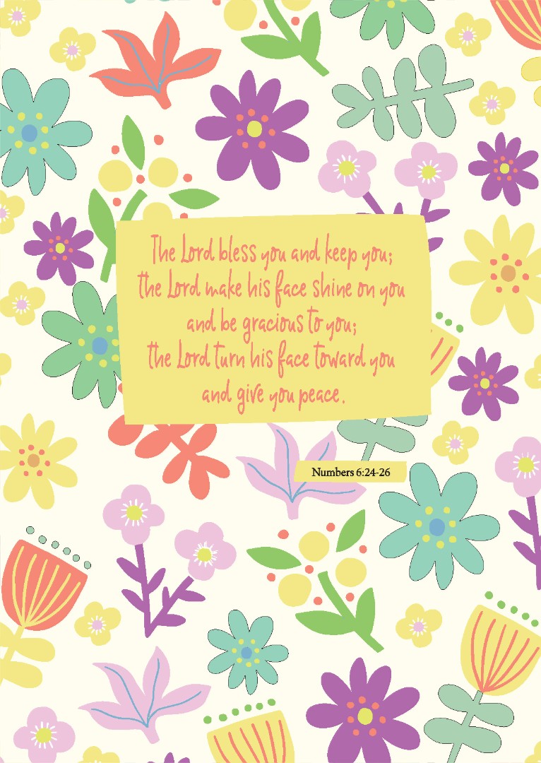 The Lord Bless You Postcard - Pack Of 12
