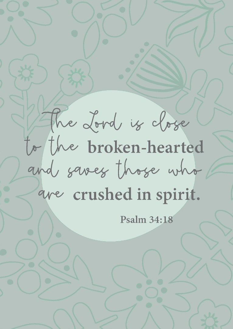The Lord Is Close Postcard - Pack Of 12