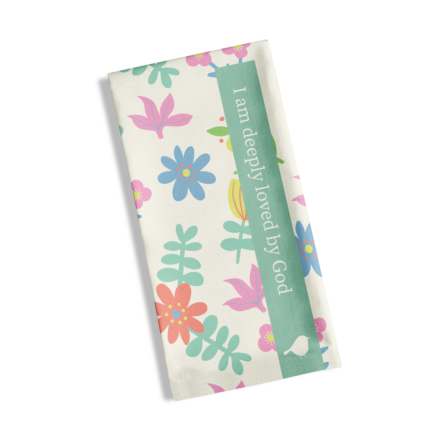 'Deeply Loved' - Tea Towel