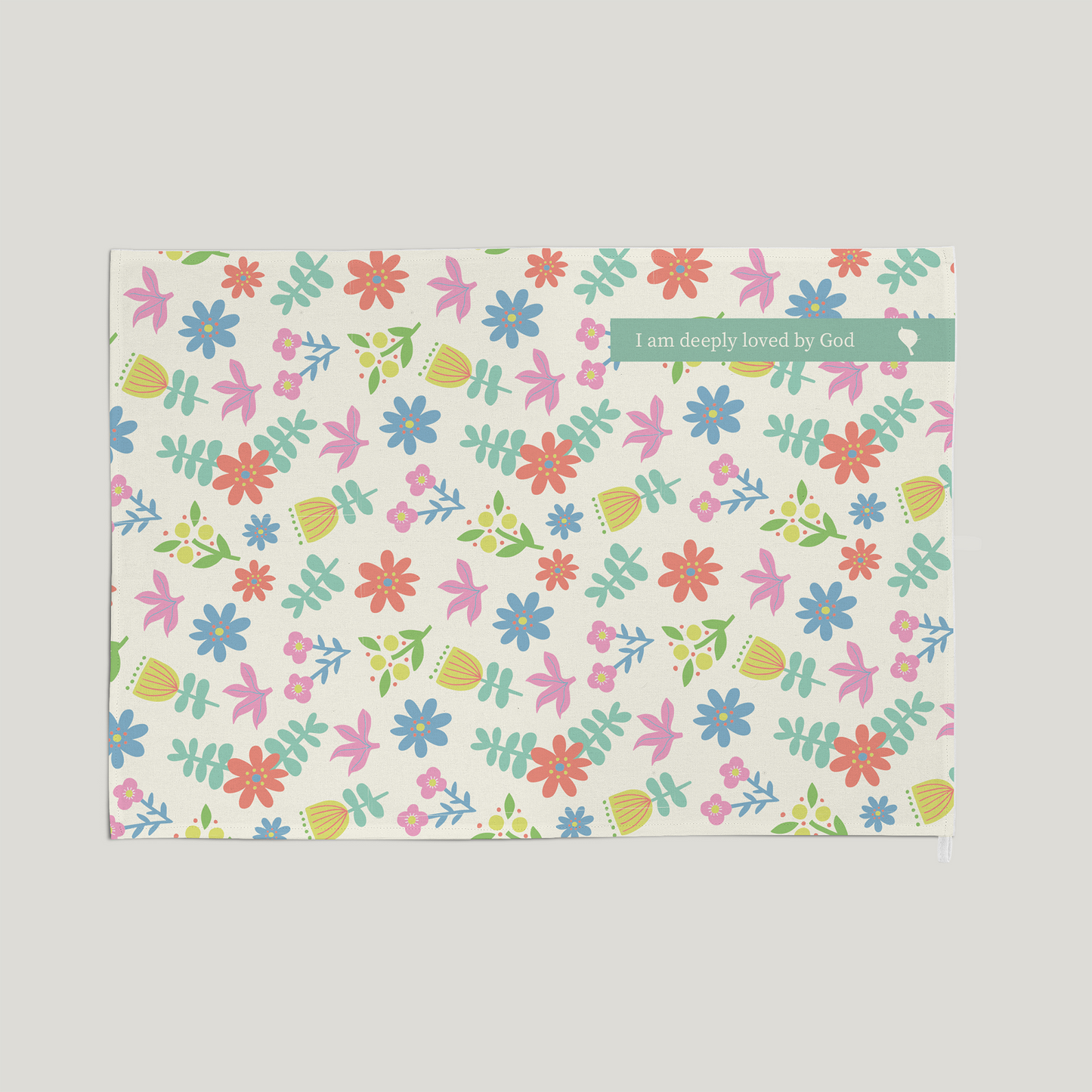 'Deeply Loved' - Tea Towel