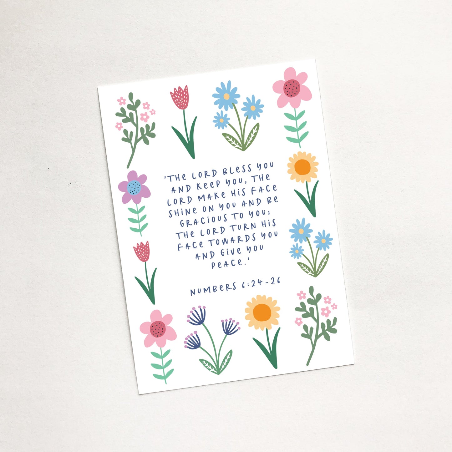 The Lord Bless You mini sharing card bundle - 10 pack