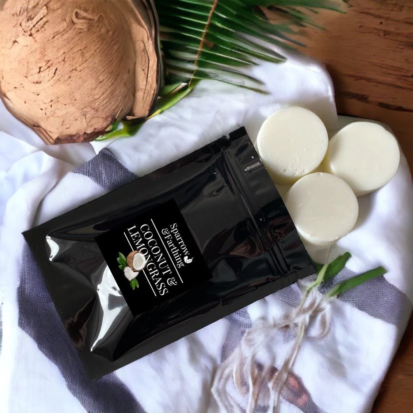 Coconut & Lemongrass Scented Wax Melts - 3 Pack
