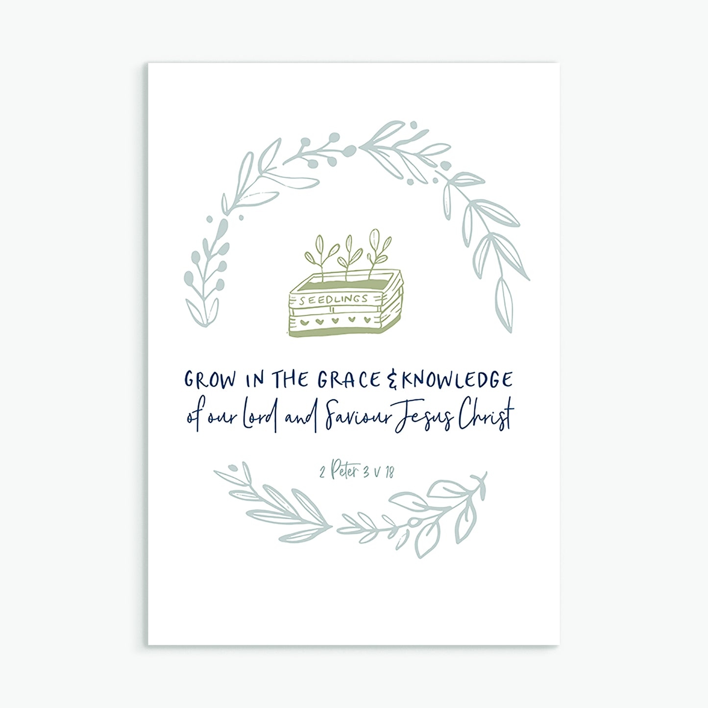 Grow greeting card