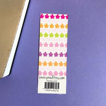 'Deeply Loved' (bright mix) - Christian Bookmark