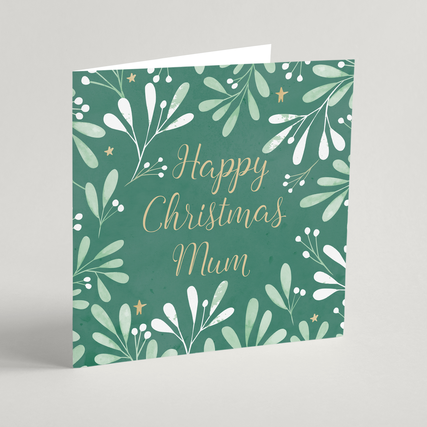 'Happy Christmas Mum' Single Christmas Card
