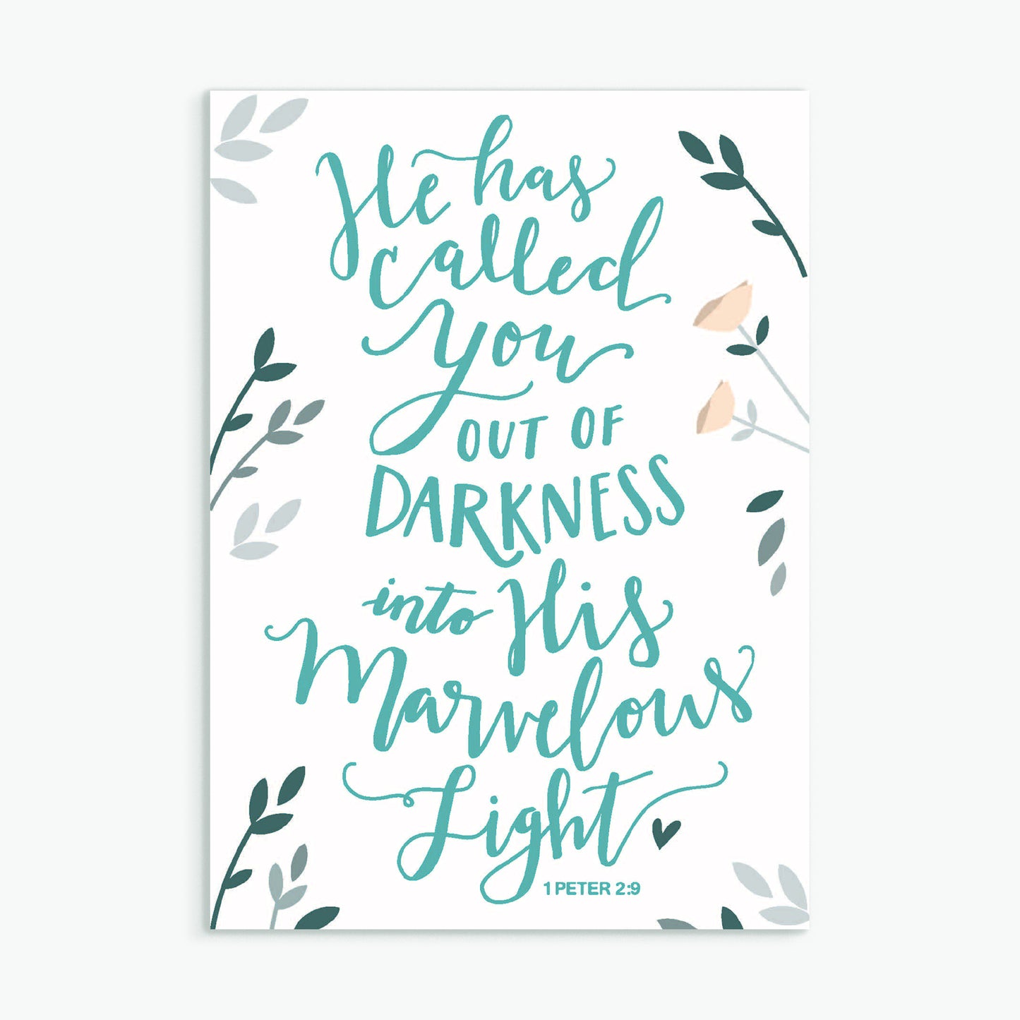 'He Has Called You' by Emily Burger - Greeting Card