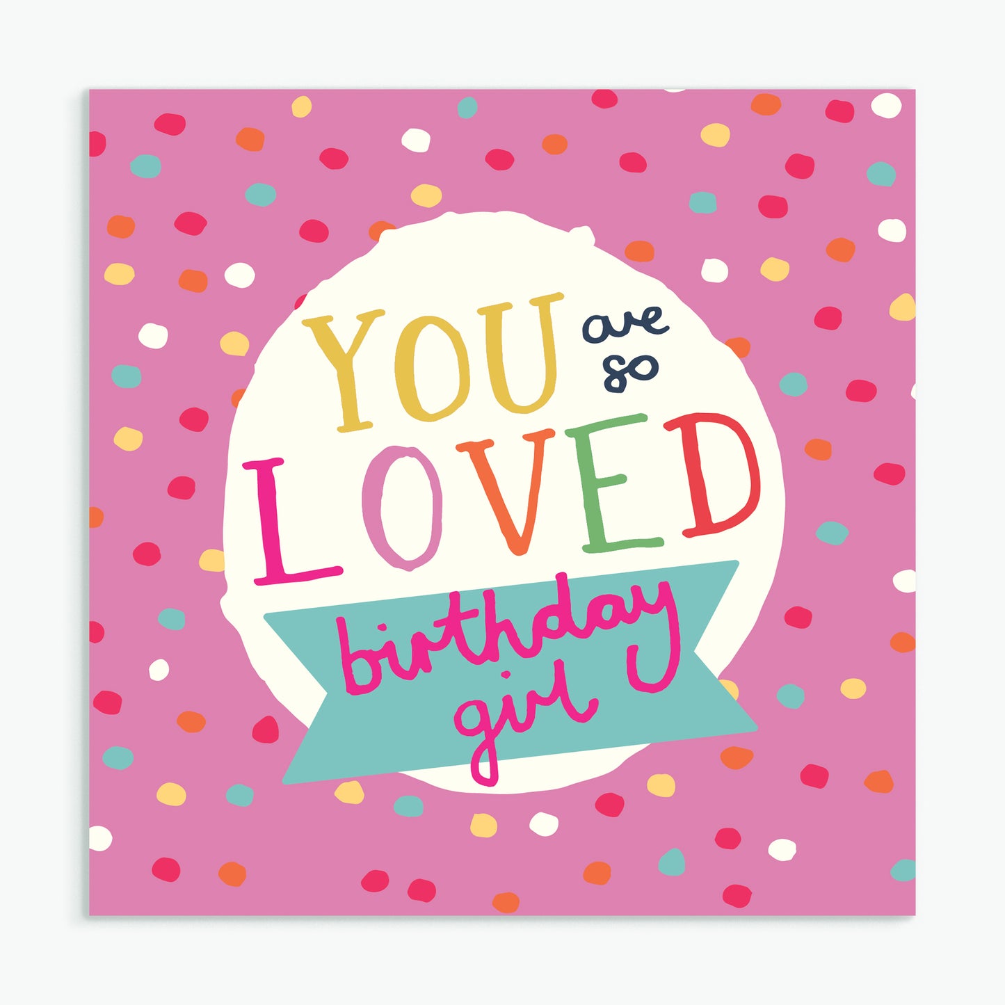 'Birthday Girl' Greeting Card & Envelope