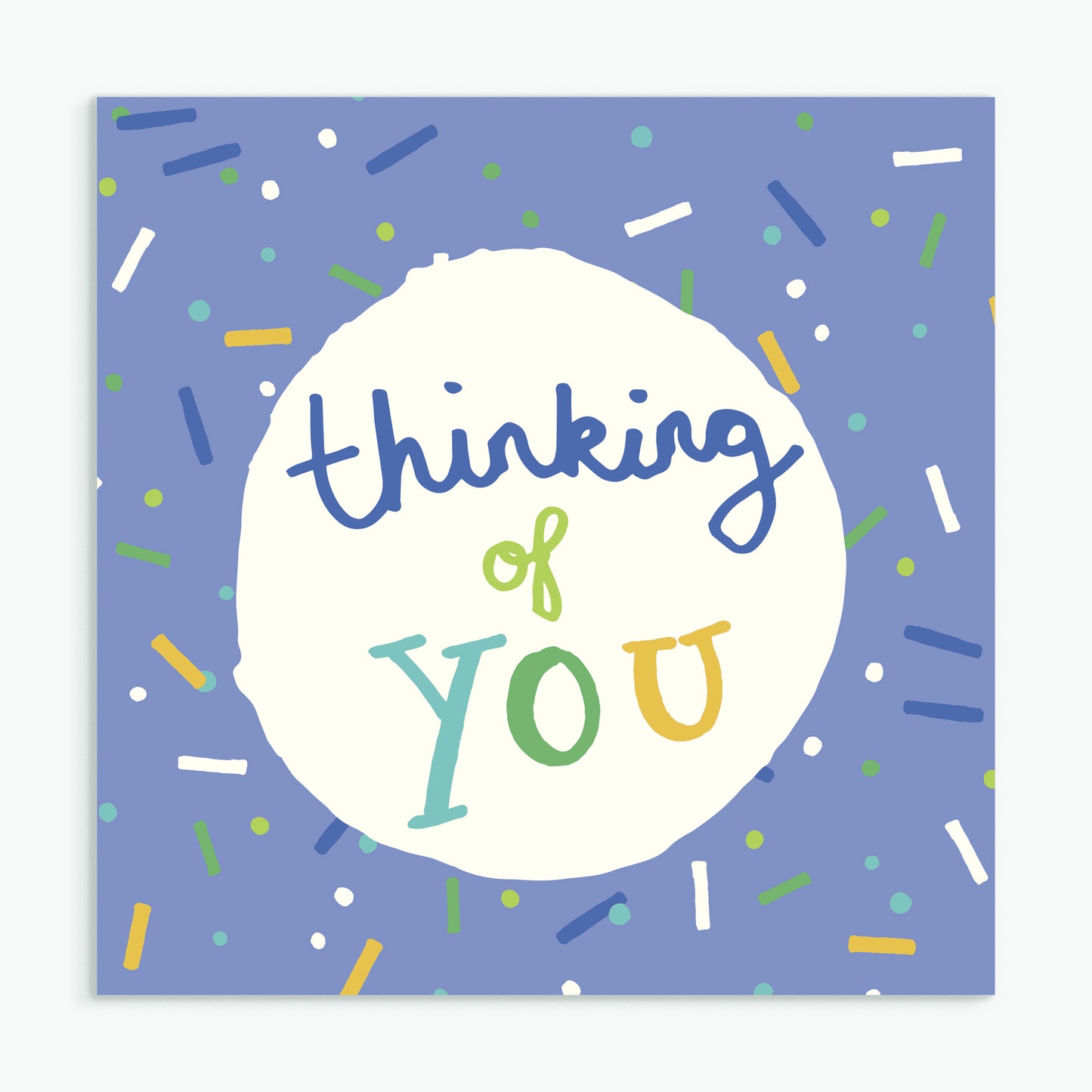 Thinking of You Greeting Card & Envelope