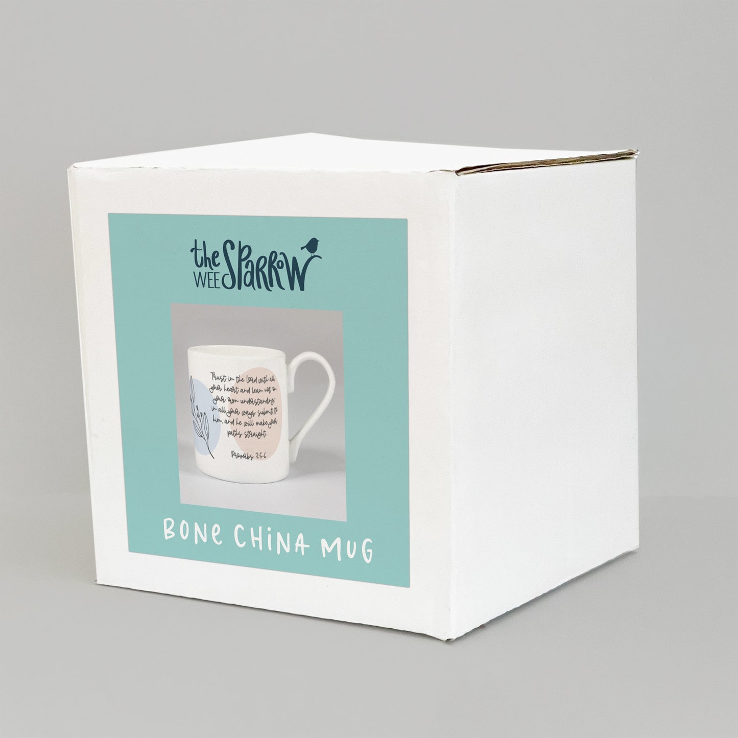 'Trust in the Lord' (Flora) Bone China Mug