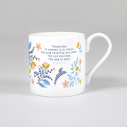 'New Creation' (Moth) Bone China Mug