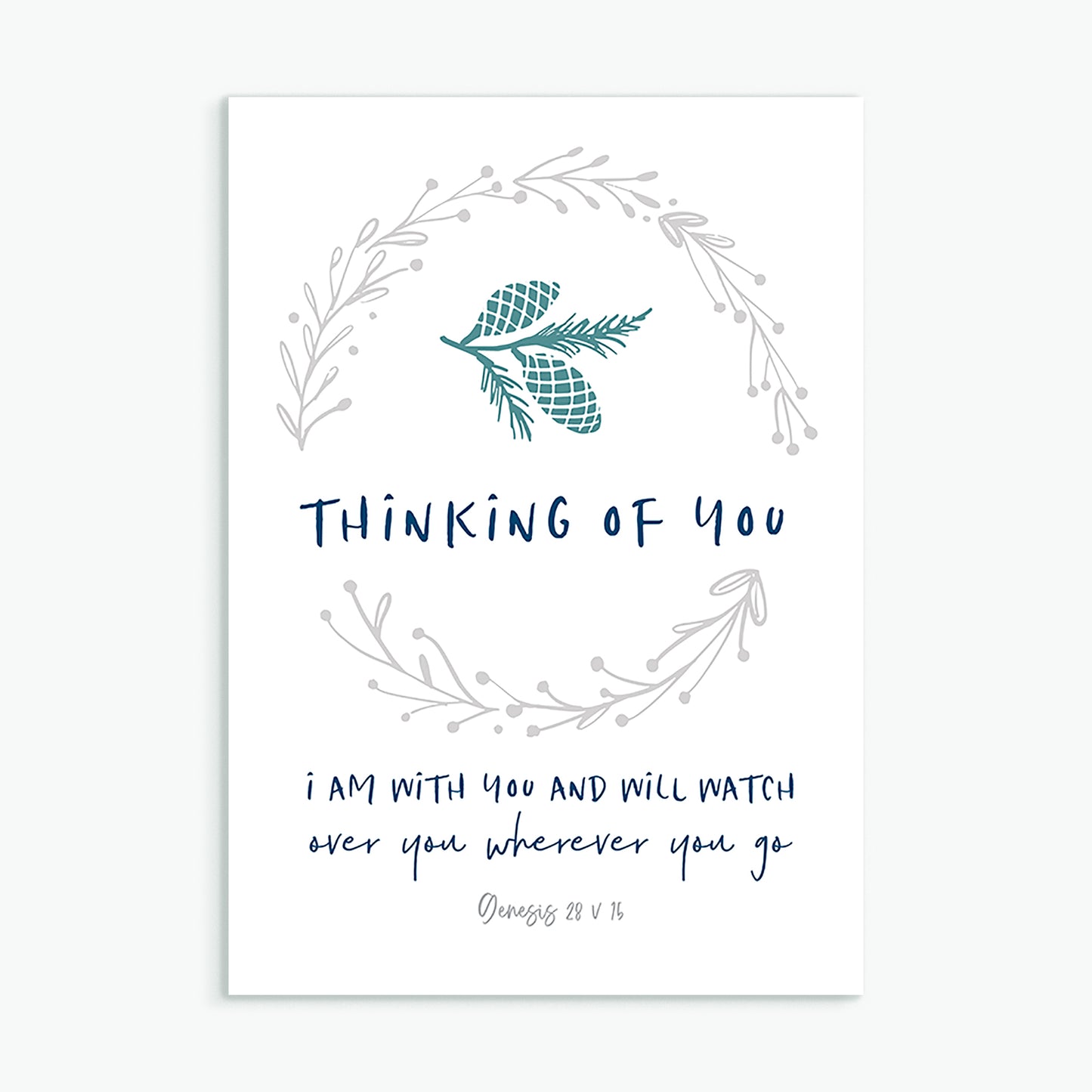 Thinking of You greeting card (Calm range)