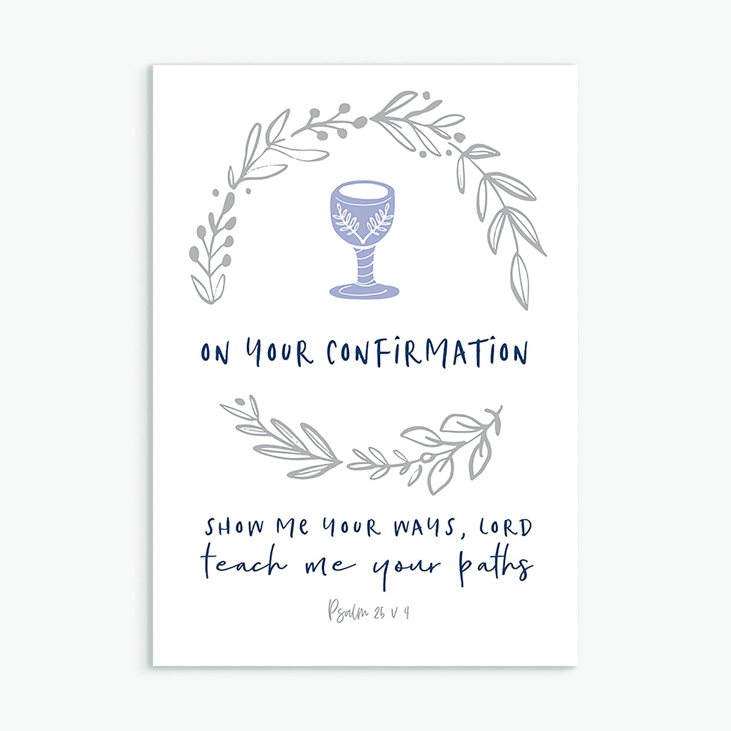 On Your Confirmation greeting card