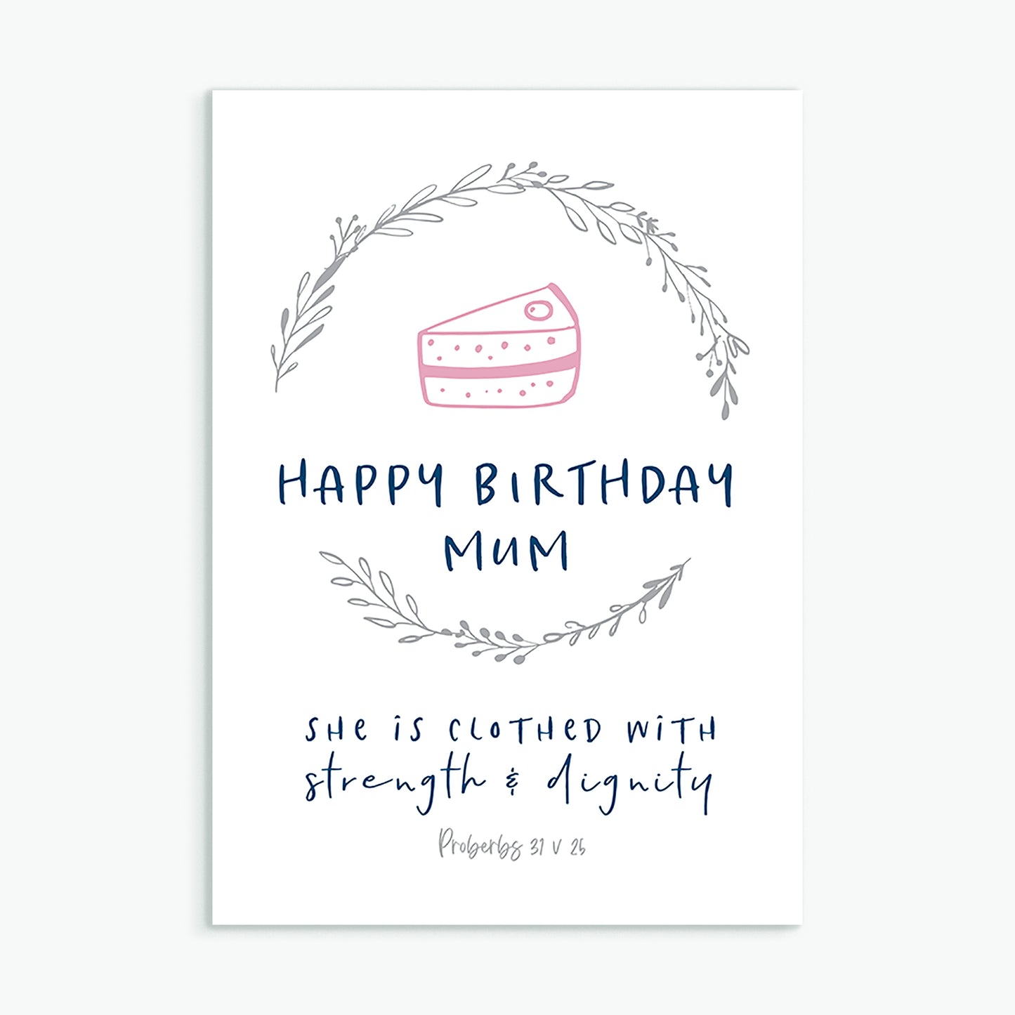 Happy Birthday Mum greeting card