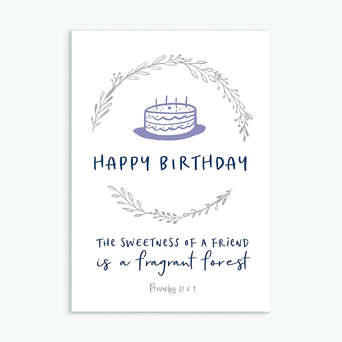 Happy Birthday greeting card