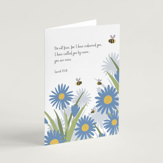 'Do Not Fear' Encouragement Card & Envelope