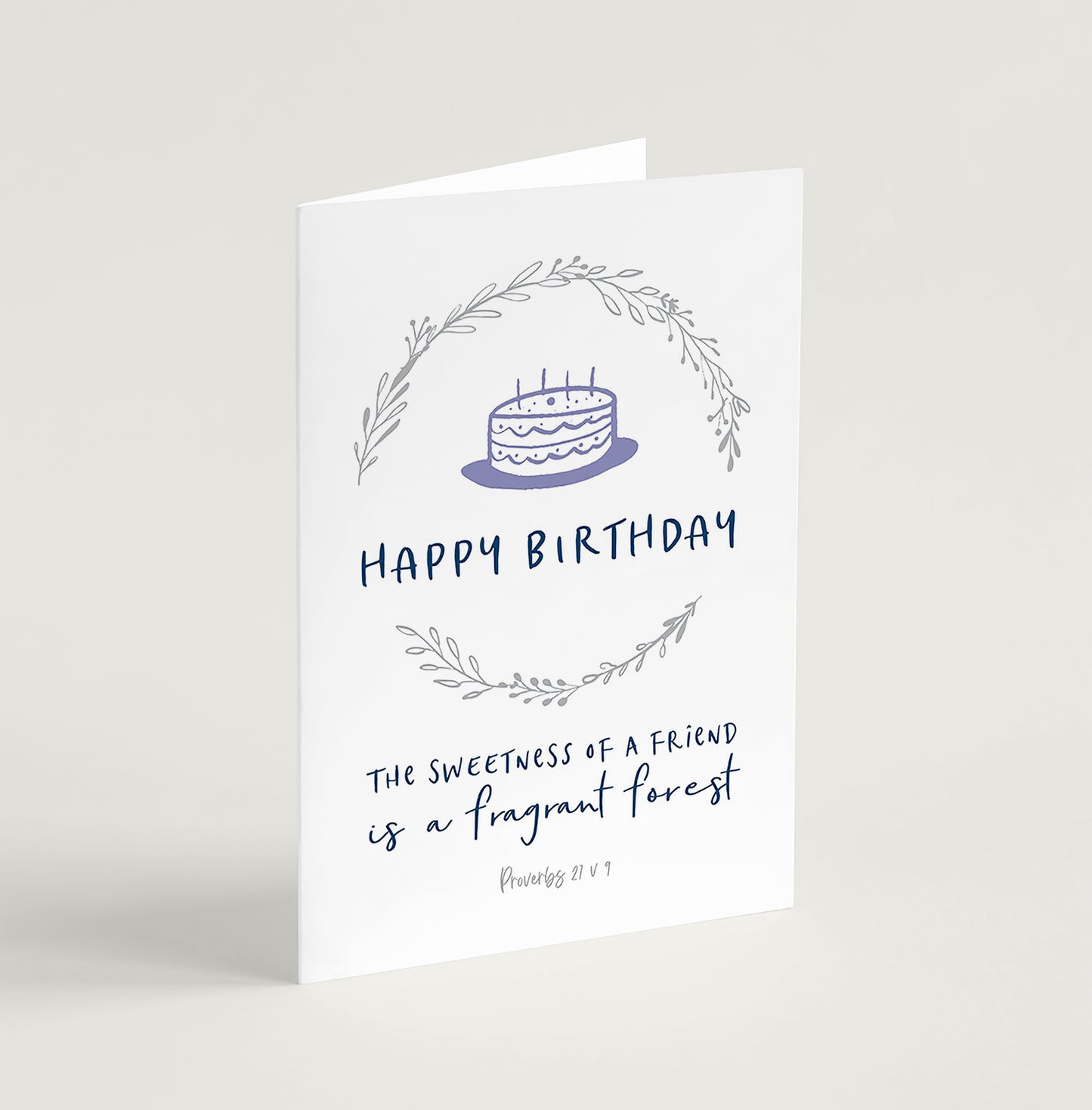 Happy Birthday greeting card