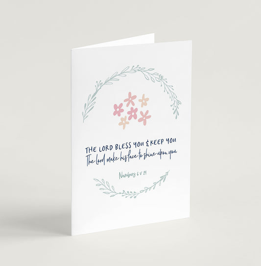 The Lord Bless You Greeting Card