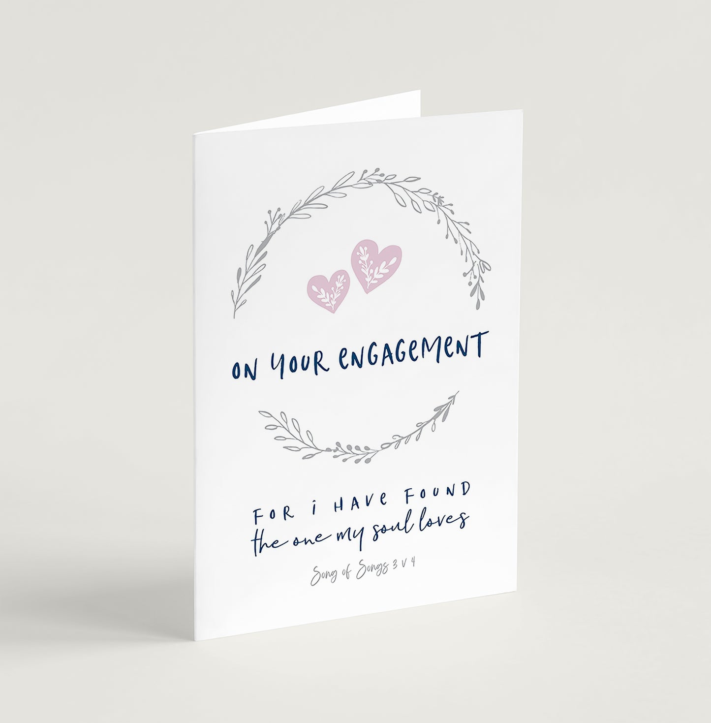 'On Your Engagement' greeting card