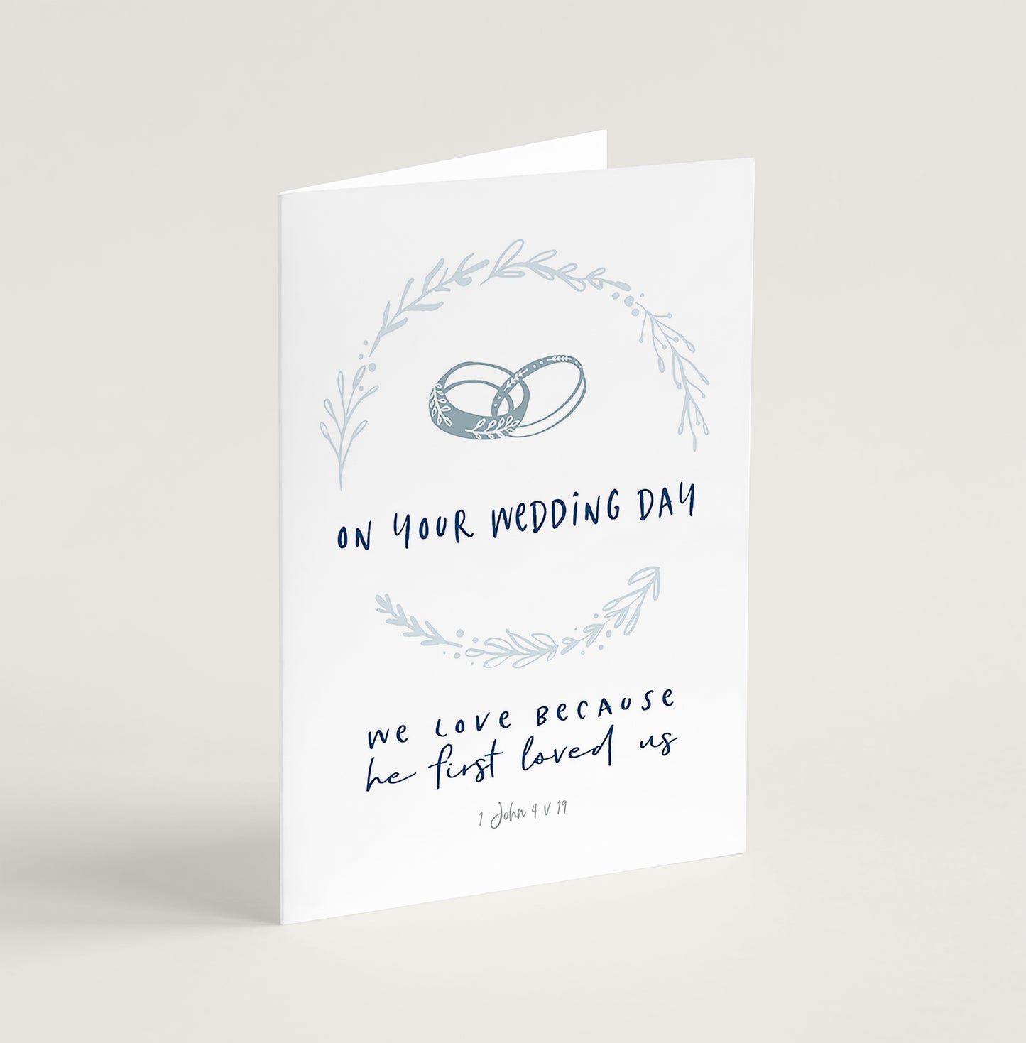 On Your Wedding Day greeting card
