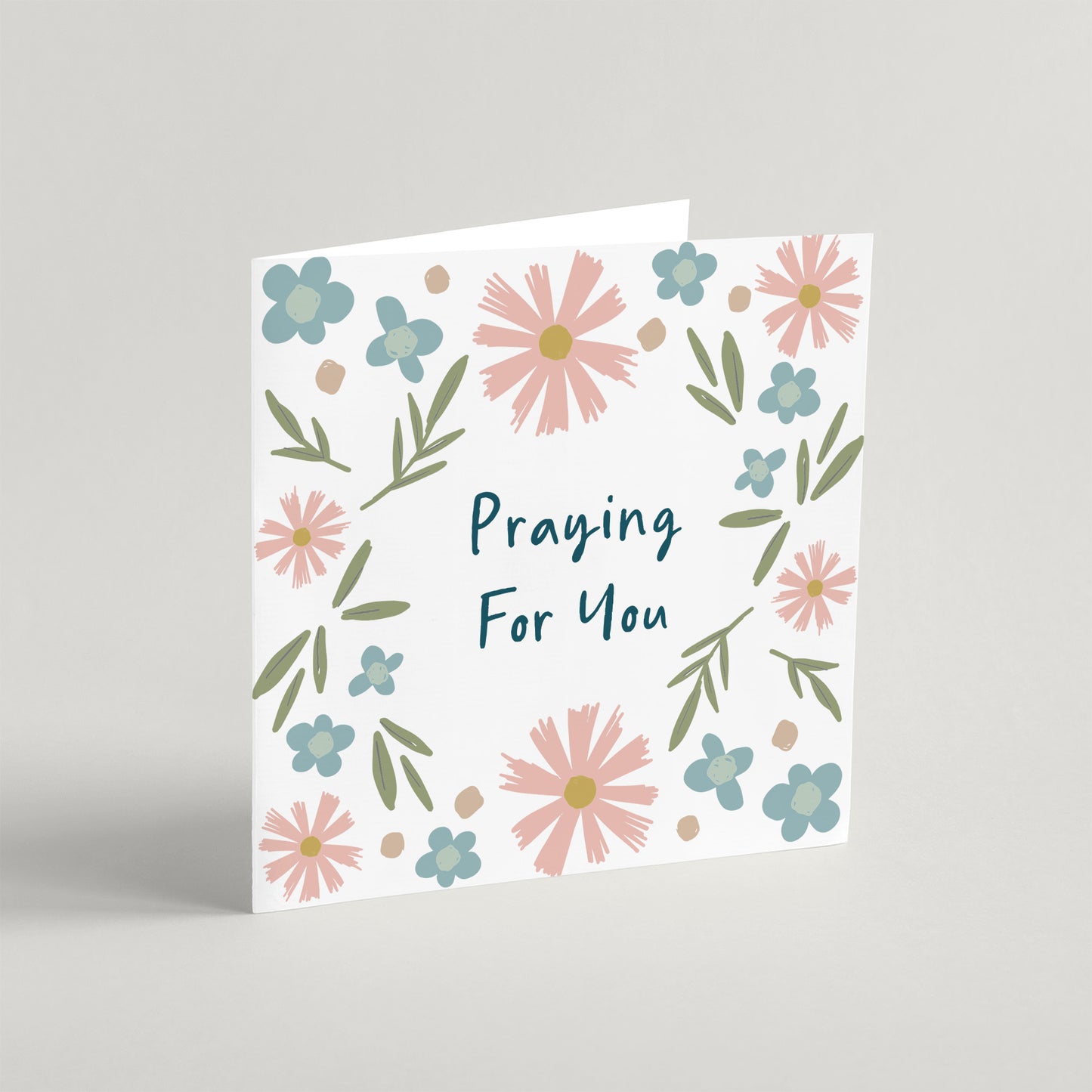 'Praying for You' Greeting Card & Envelope