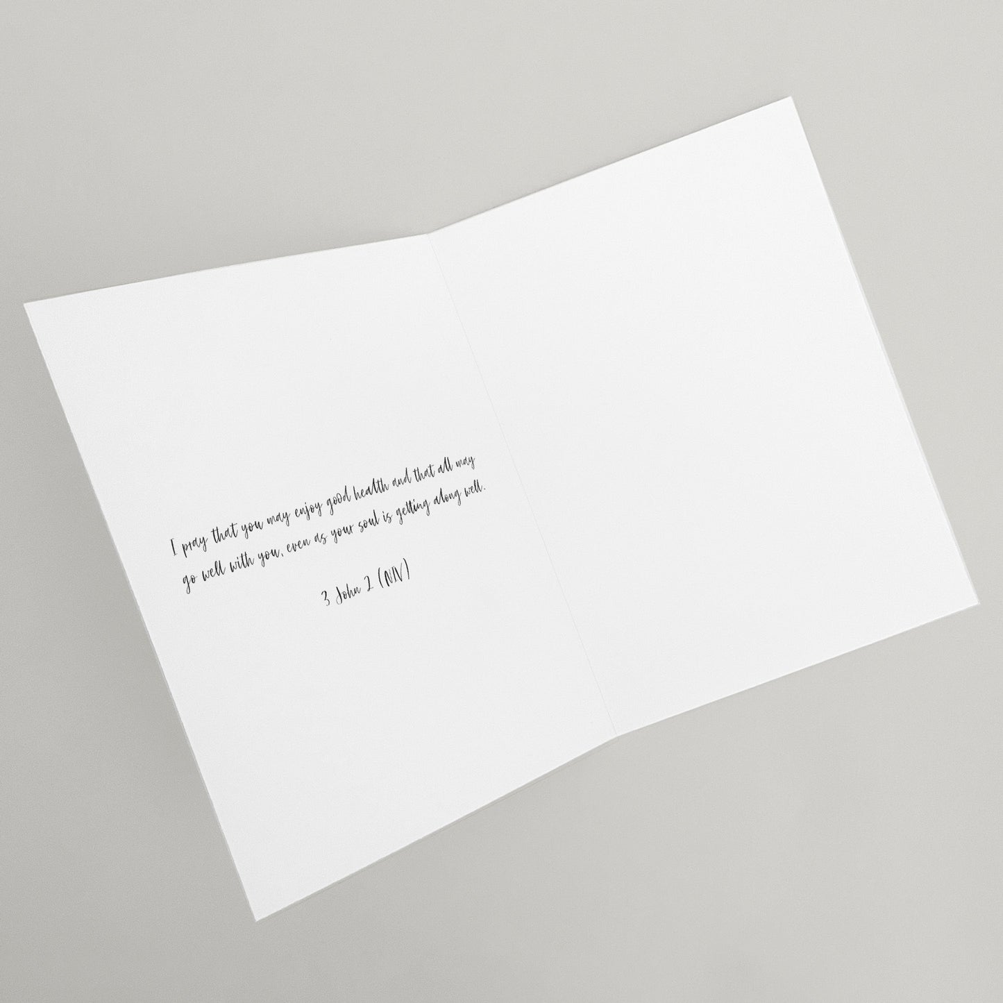 'Get Well Soon' Greeting Card & Envelope