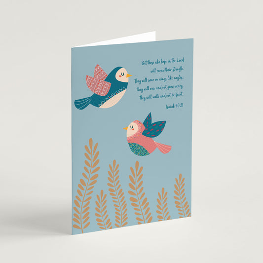 'But Those Who Hope' Encouragement Card & Envelope