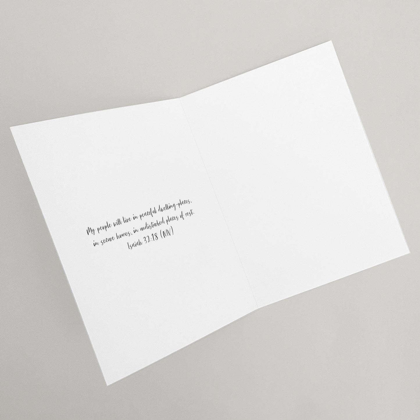 'New Home' Greeting Card & Envelope