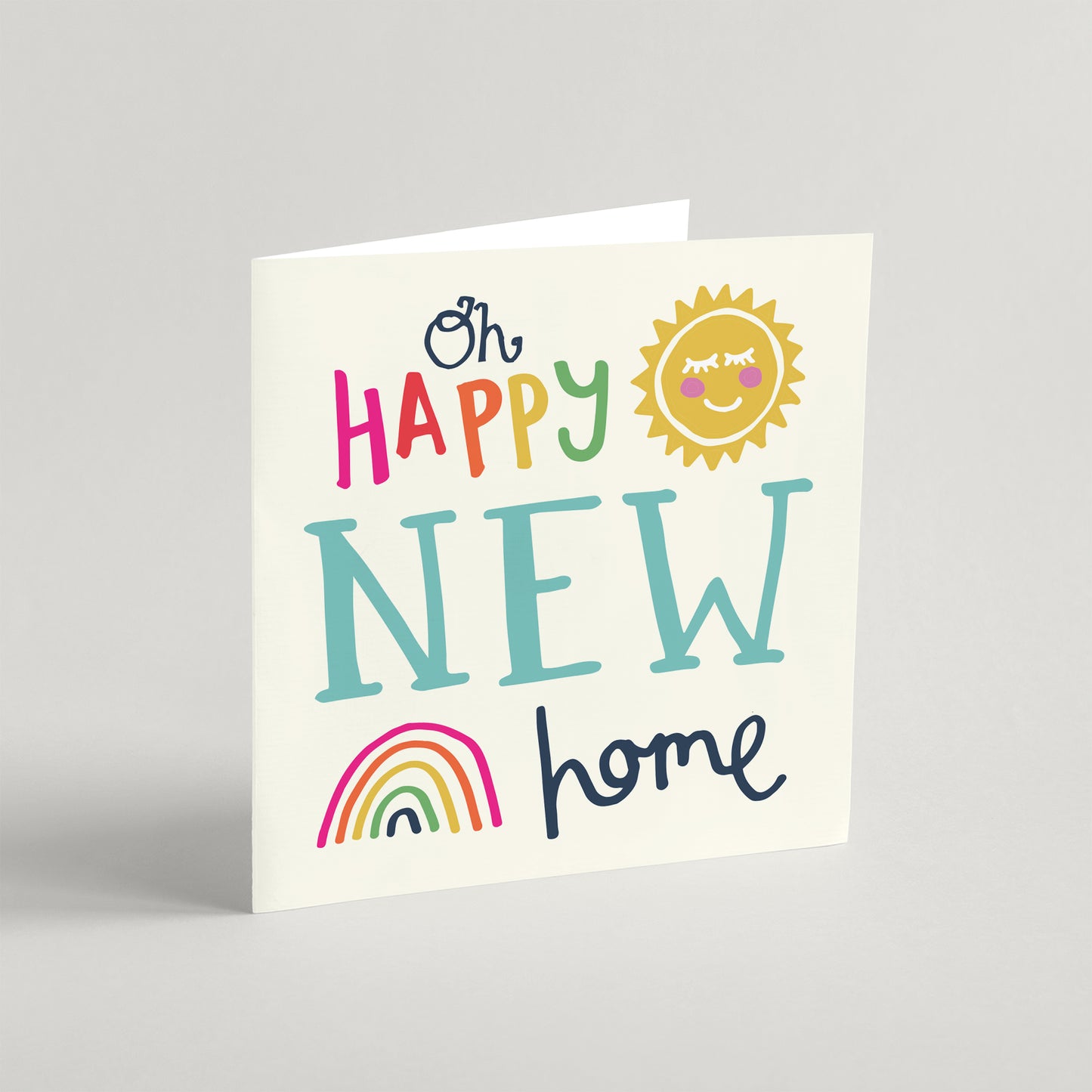 'New Home' Greeting Card & Envelope