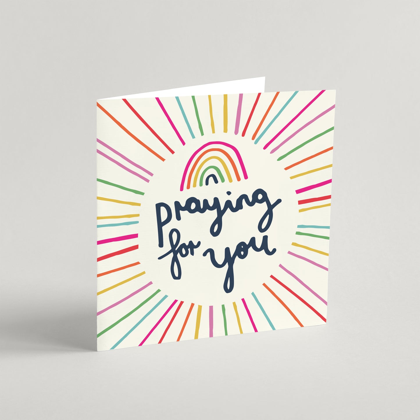 'Praying For You' Greeting Card & Envelope