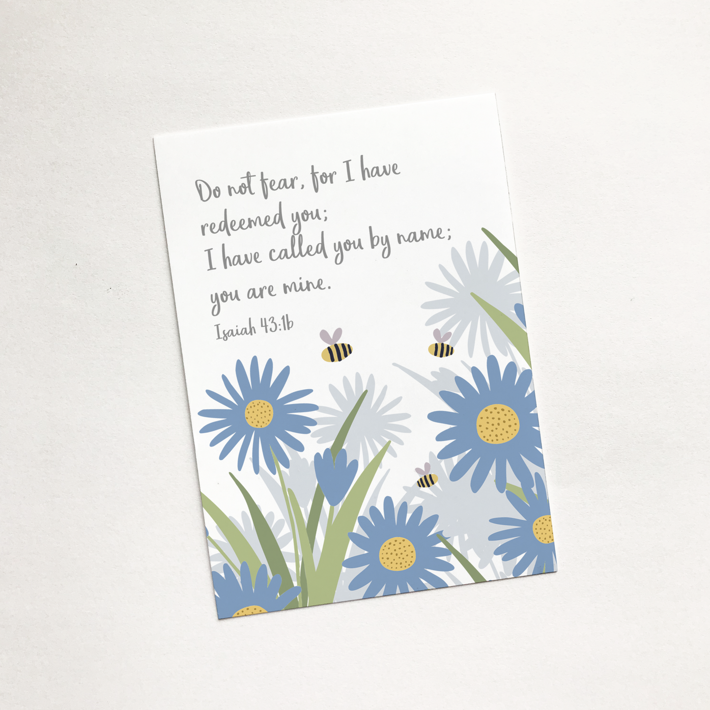 'Do Not Fear' (Bees) - Christian Mini Sharing Card