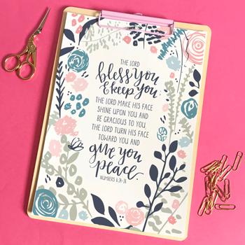 The Lord Bless You By Emily Burger - Print