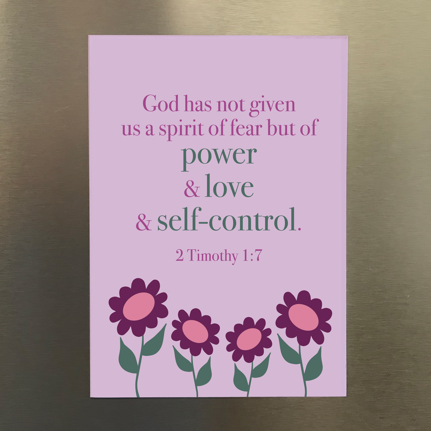 Power & Love (Magnet)