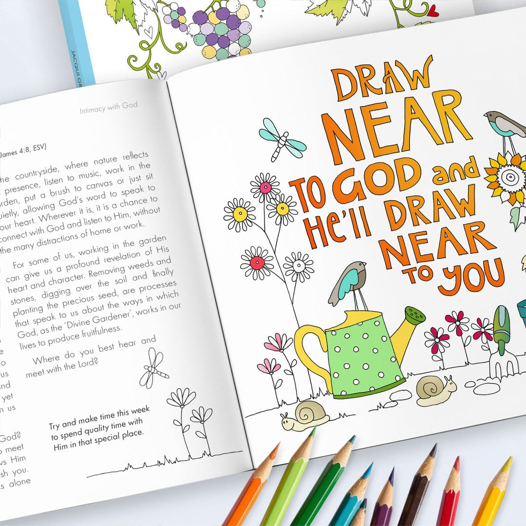 Words of Grace Colouring Devotional