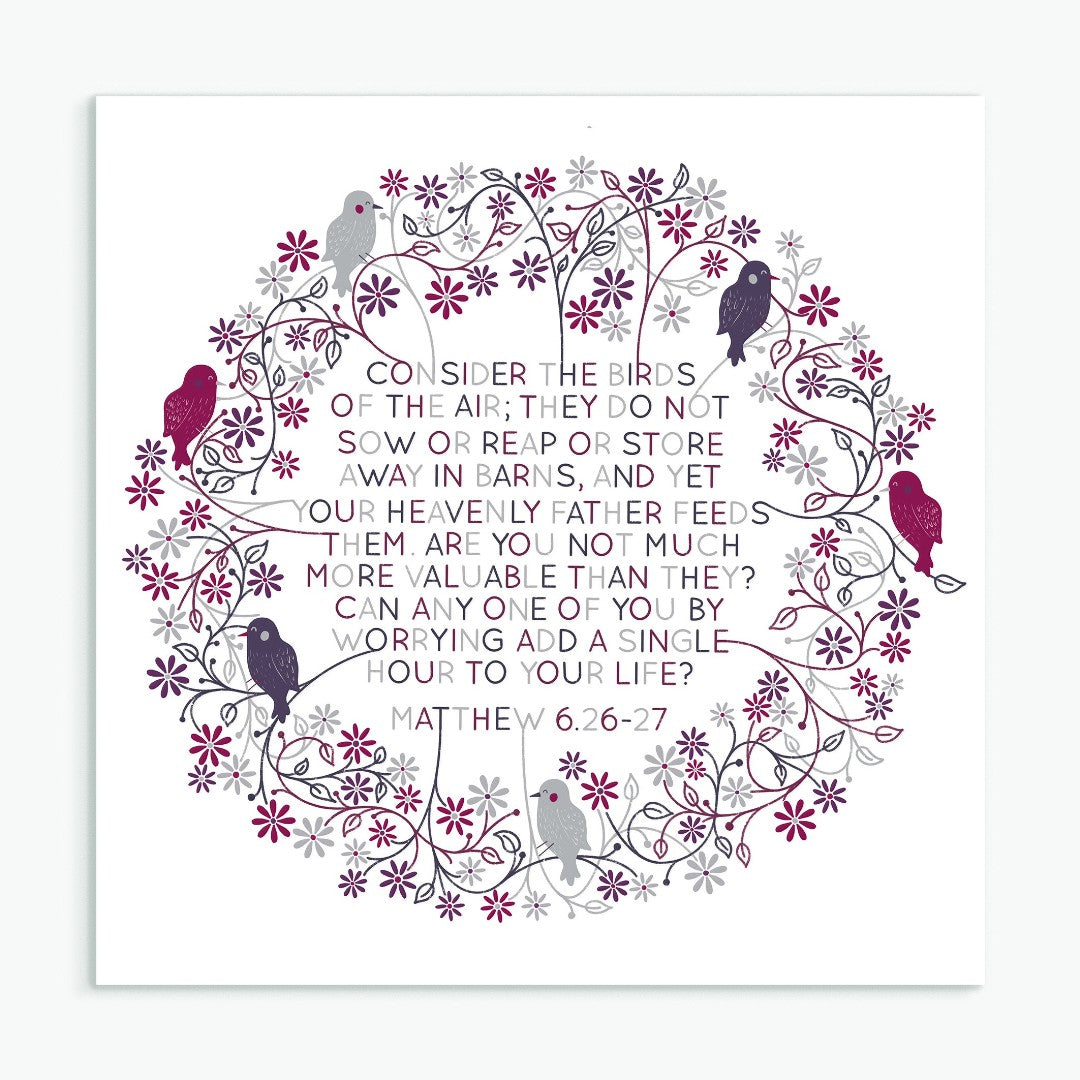 Consider the Birds Greeting Card