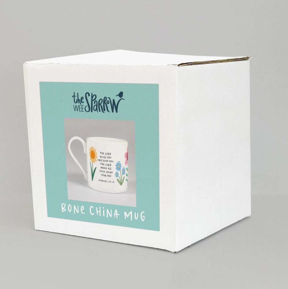 'The Lord Bless you' (Spring) Bone China Mug