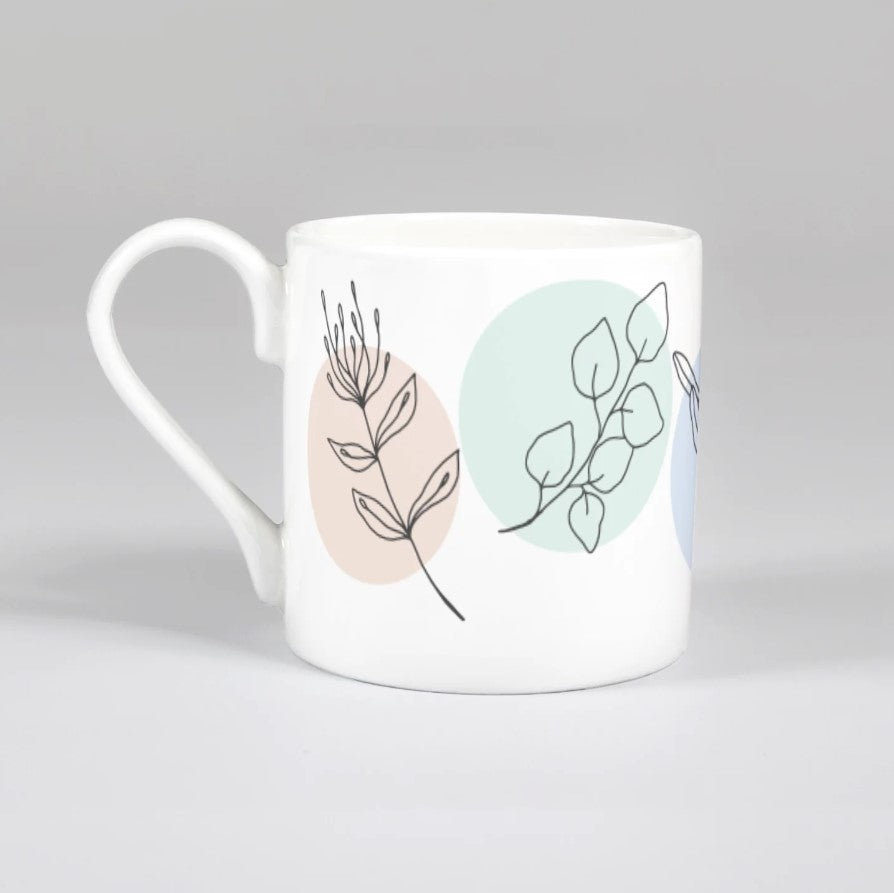 'Trust in the Lord' (Flora) Bone China Mug