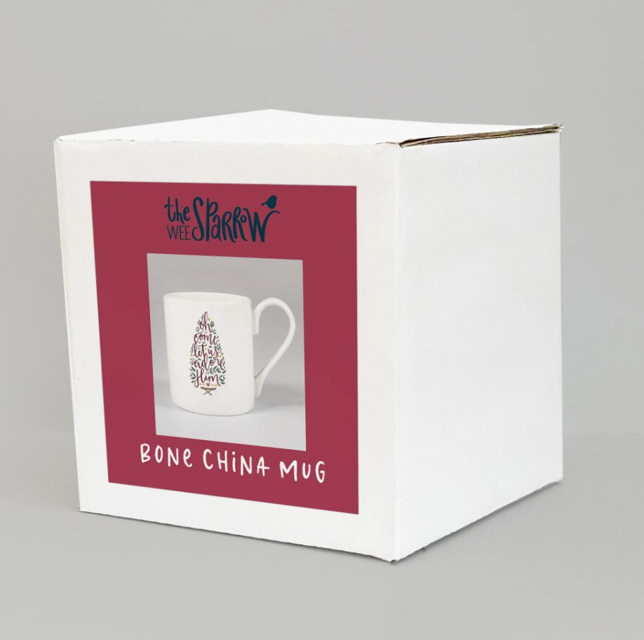 'O Come Let Us Adore Him' Christmas Mug