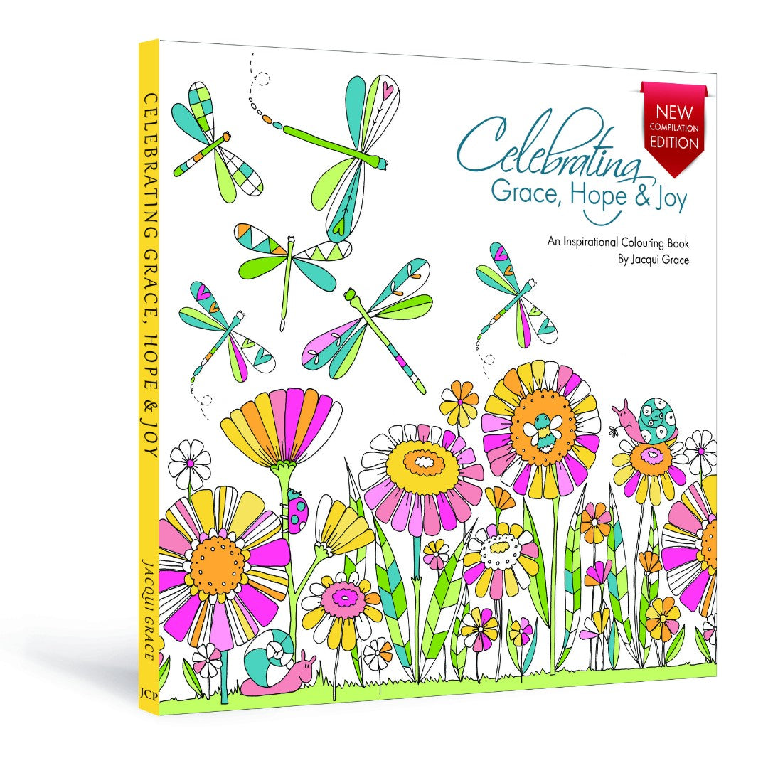 Celebrating Grace, Hope & Joy Colouring Book