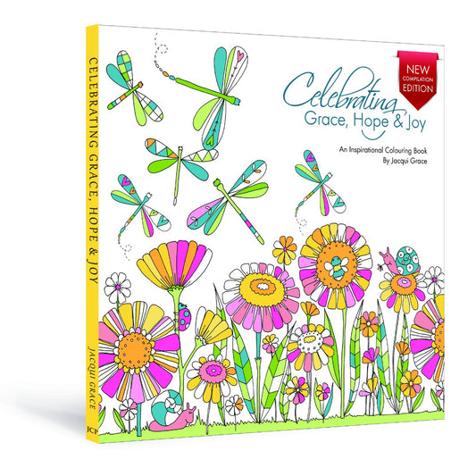 Celebrating Grace, Hope & Joy Colouring Book